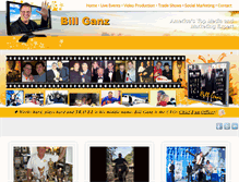 Tablet Screenshot of billganz.com